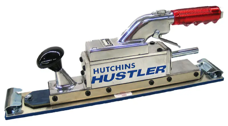 Hutchins Hustler - Model 2000 used for blocking and sanding applications in a variety of settings.