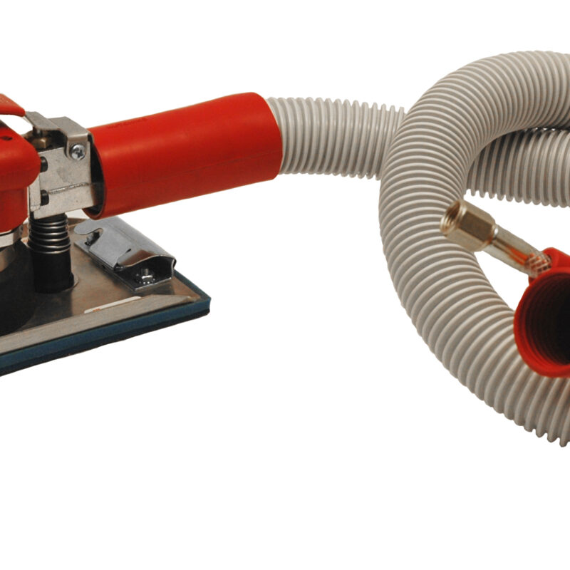 4-1/2x9 self-generated vacuum orbital palm sander for use with or without a vacuum system